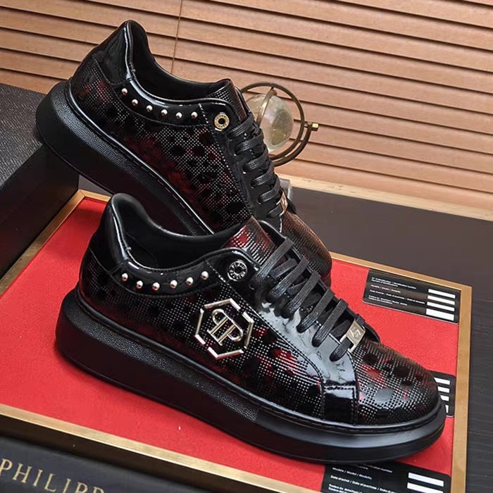 New-PP Casual leather shoes