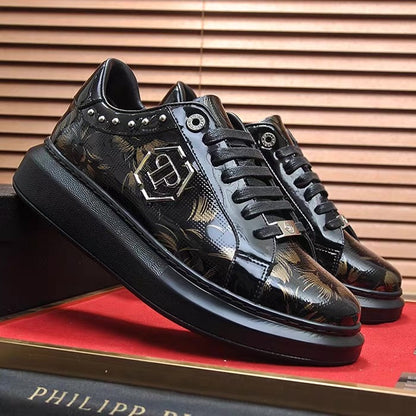 New-PP Casual leather shoes